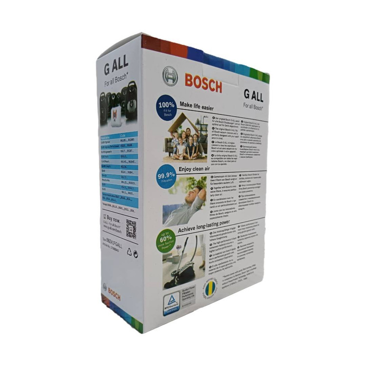 پاکت جاروبرقی مدل بوش (Bosch) تایپ G بسته 5 عددی